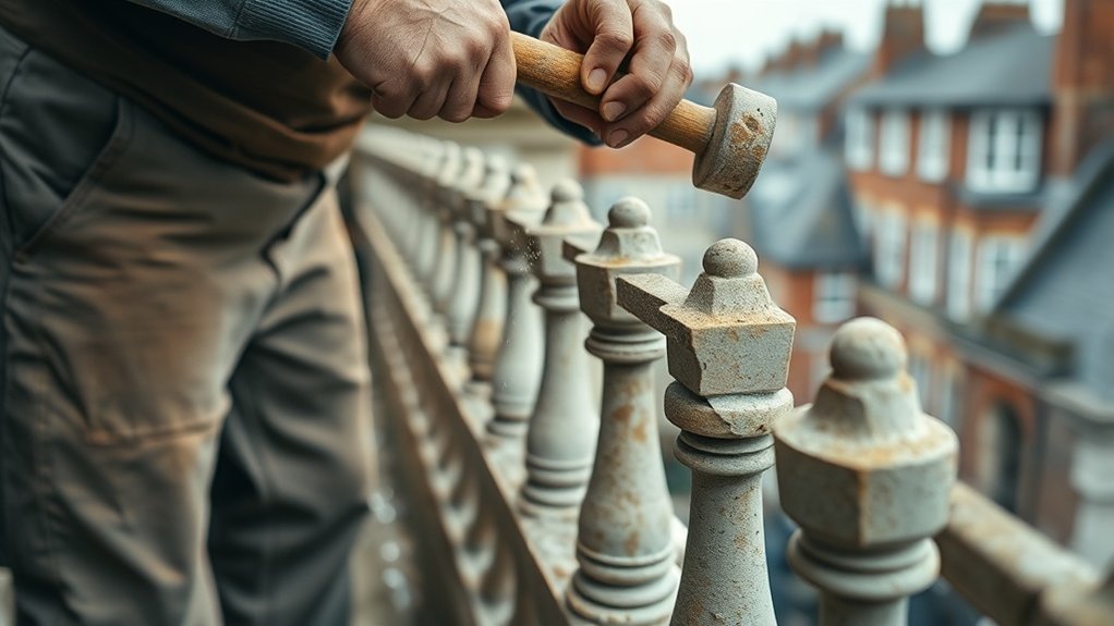 Balustrade Repair Archway