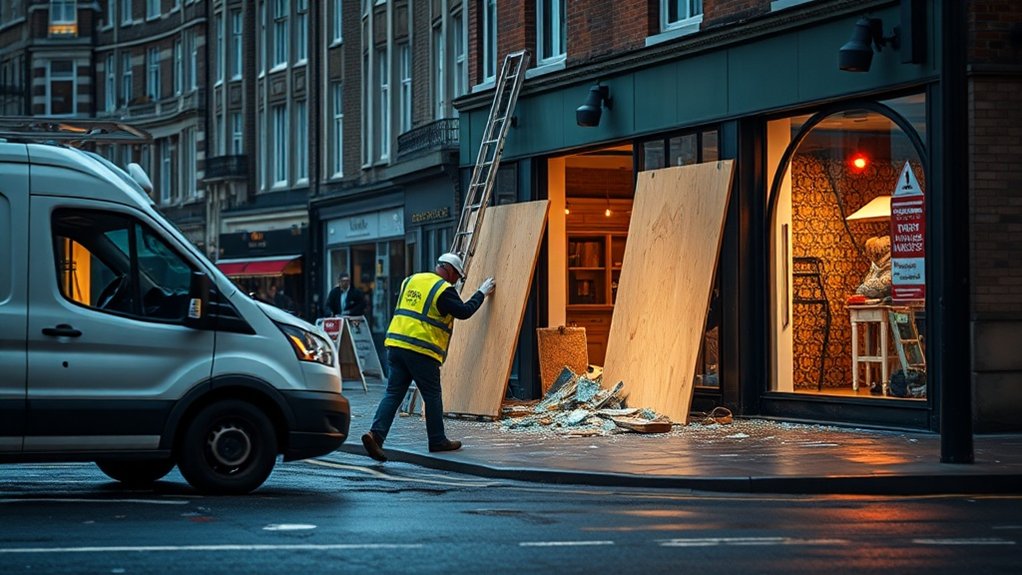 Boarding Up Service Archway
