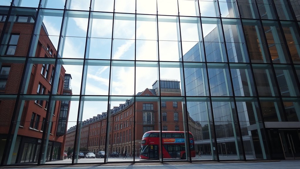 Curtain Wall Glazing Archway