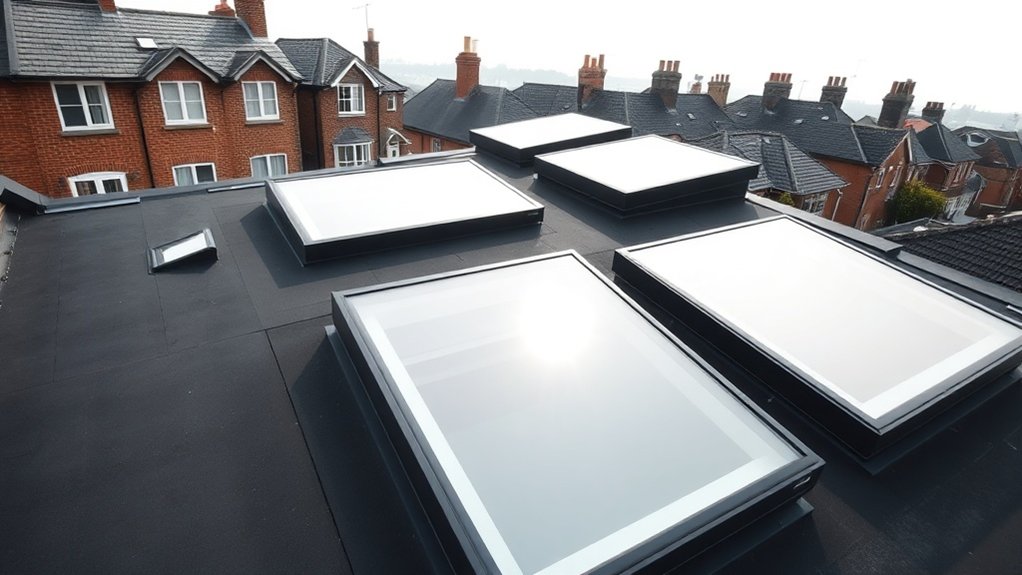 Flat Roof Skylights Archway