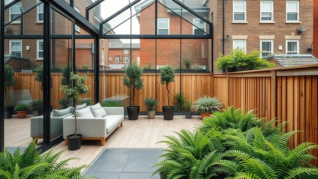 Garden Room Glazing Archway