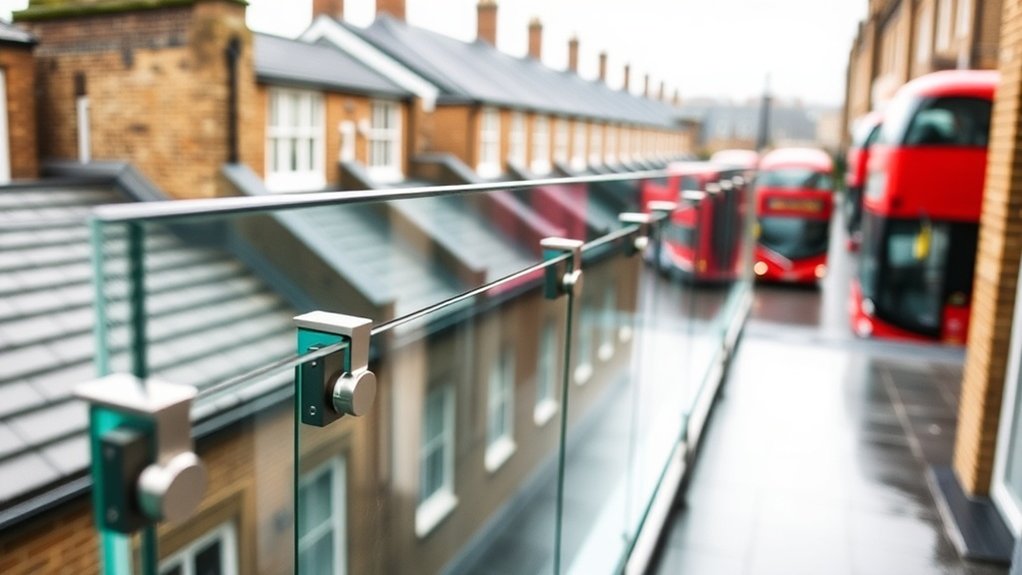 Glass Railing Installation Archway