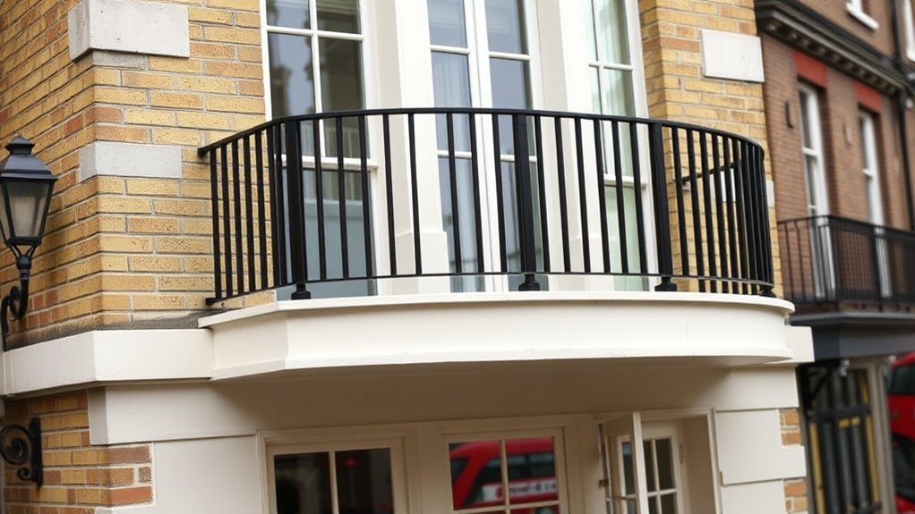 Juliet Balcony Installation Archway