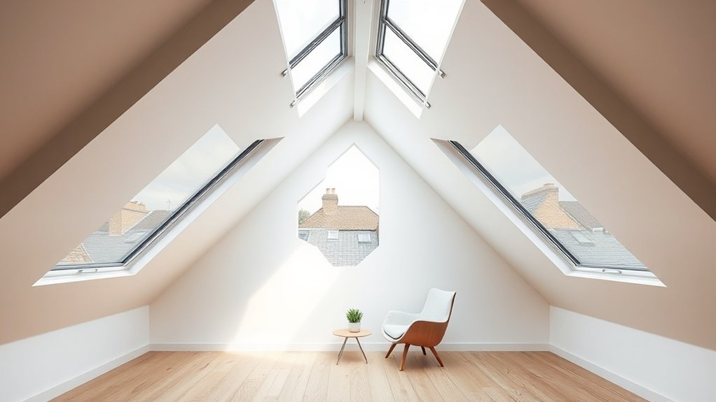 Pitched Roof Skylights Archway