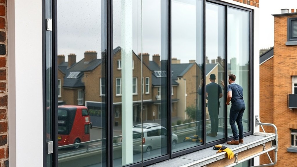 Polycarbonate to Glass Conversion Archway