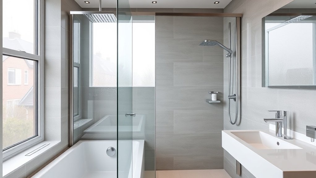 Semi-Frameless Shower Screens Archway