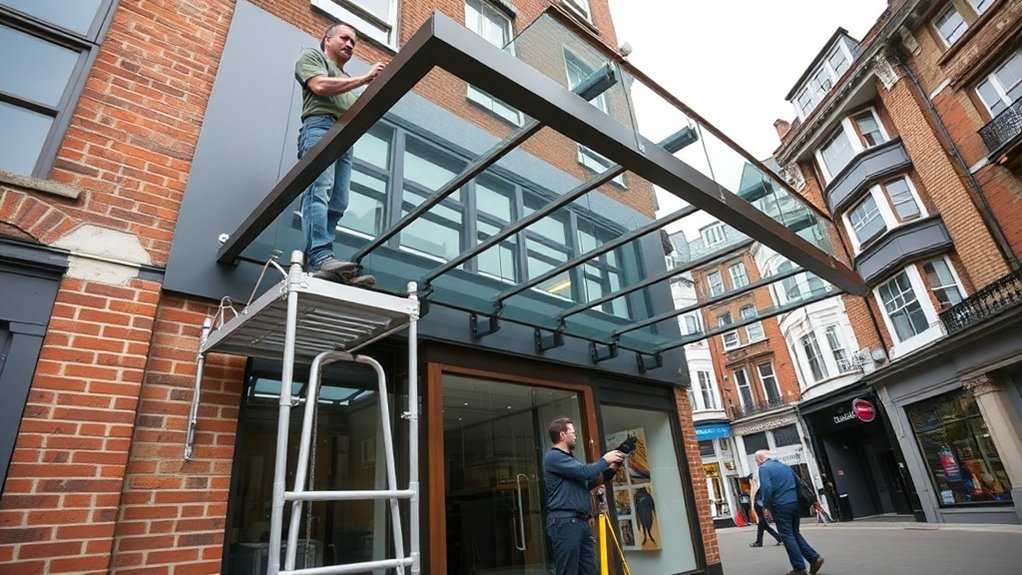 Shopfront Canopy Archway