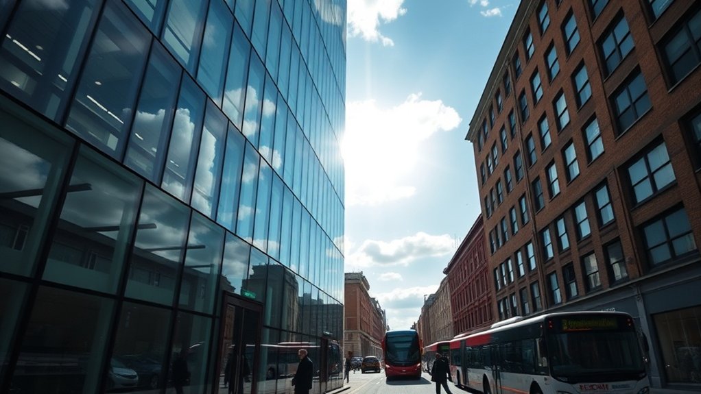Solar Control Glass Archway