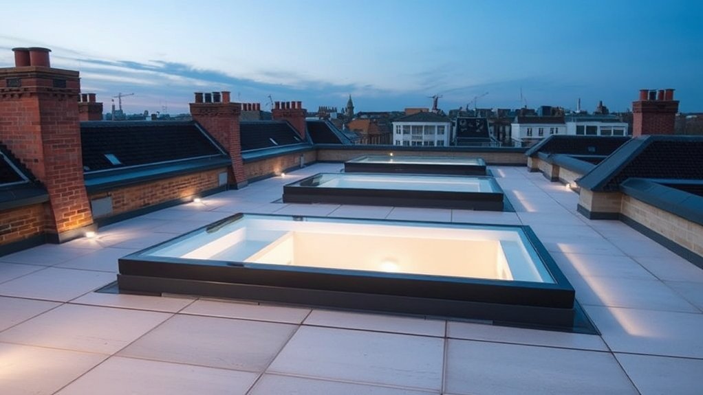 Walk-On Roof Lights Archway
